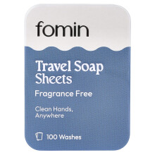 fomin, Reise-Seifenblätter, Duftfrei, 100 Blätter