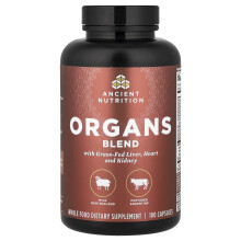 Ancient Nutrition, Organs Blend, 180 Kapsler