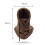 Balaclava vinter ansigts- og halsmaske DarkBrown 2