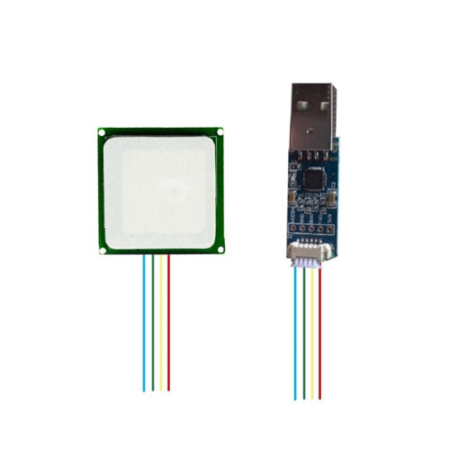 YRM100 TTL UHF RFID Reader Module with ESP32 Interface Integrated RFID Antenna 35x40mm 2