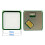 YRM100 TTL UHF RFID Reader Module with ESP32 Interface Integrated RFID Antenna 35x40mm 6