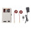 Detector de amprentă cu generator de impulsuri ABS1800mAh 4