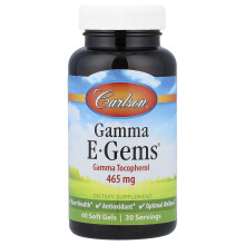 Carlson, Gamma E-Gems, 60 Soft Gels