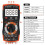 BTMETER BT-770S Multimeter Manual Ranging Electric Meter, for AC  Volt Amp Ohm Capacitance Frequency with Continuity Tester 2