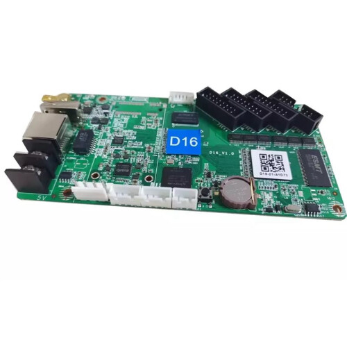 D16 Asynchronous Controller Full-Color LED Controller Card with 65,000-Pixel Load 75x4 Hub WiFi USB Cable Connection 2