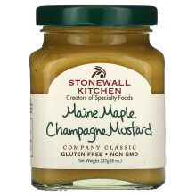 Stonewall Kitchen, Mostaza de Champagne de Maple de Maine, 8 oz (227 g)