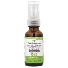 Wedderspoon, Manuka Honing & Propolis Keel Spray, Kamille Munt, MGO 400+, 1 fl oz (30 ml)