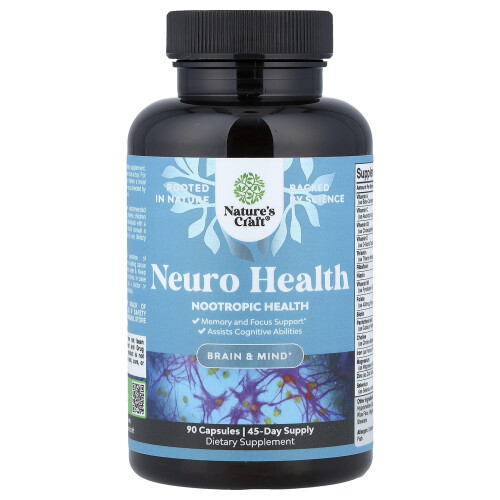 Nature's Craft, Salute Neuro, 90 Capsule