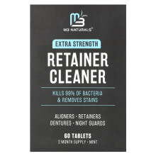 M3, Pulitore del Retainer, Menta, 60 Comprimati