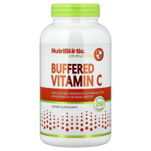 NutriBiotic, Immunitetti, Eteröi Vitamiini C Kalsiumin, Magnesiumin, Kaliumin & Sinkin, 250 Gluten Vapaa Pillereitä