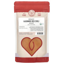 Pure Indian Foods, Biologische Kashmiri Rode Chili, Gruis, 8 oz (226 g)