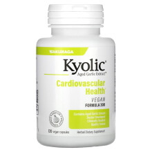 Kyolic, Aged Garlic Extract, Cardiovascular Health, Vegan Formula 300, 120 Vegan Capsules