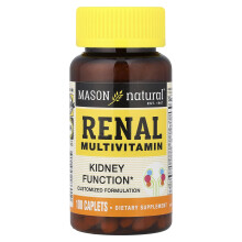 Mason Natural, Renal Multivitamin, 100 Kapsułek