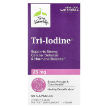 Terry Naturally, Tri-Iodina, 25 mg, 60 Capsule