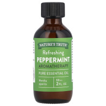 Nature's Truth, Óleo Essencial Puro, Refrescante de Pimenta, 2 fl oz (59 ml)