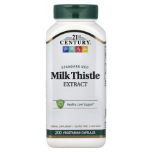 21st Century, Estratto di Fiore di Senape, Standardizzato, 200 Capsule Vegetariani (87,5 mg per Capsula)