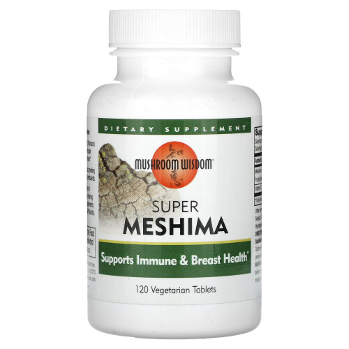 Mushroom Wisdom, Super Meshima, 120 Tablete Vegetariene