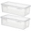 Transparent PP Bread Storage Container for Fridge and Kitchen Use 4