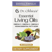 Dr. Ohhira's, Óleos de Vida Essenciais, 60 Comprimidos