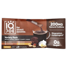 IQBAR, IQJOE, Nopea Kahvi Energiaa + Selkeyttä + Mieltä, Monimuotoinen Pakkaus, 16 Palaa, 0.28 oz (8 g) Kappale