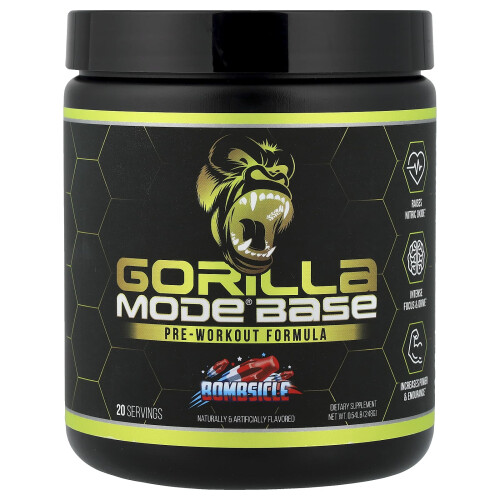 Gorilla Mind, Mode Base, Vor-Training-Formel, Bombsicle, 0,54 lb (248 g)