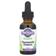 Oregon's Wild Harvest, Extracto de Flores de Camomila Orgánico, 1 fl oz (30 ml)