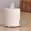 Conjunto de 2 velas elétricas LED brancas em PP sem chama com efeito de chama tremulante. 7
