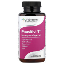 LifeSeasons, Pausitivi-T, Suporte à Menopausa, 60 Cápsulas Vegenas