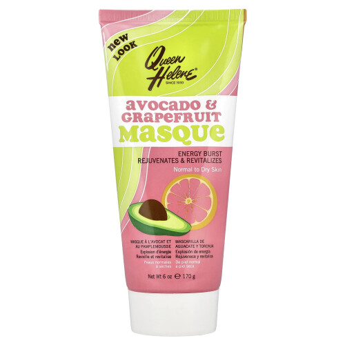 Queen Helene, Máscara de Abacate e Grapefruit, Pele Normal a Seca, 6 oz (170 g)