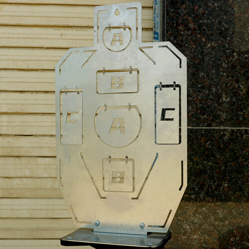 Self Return Stainless Steel Shooting Targets – High Accuracy Zone Practice 2