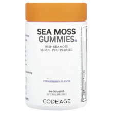 Codeage, Gummies mořská tráva, Fruktová, 60 Gummies (150 mg na Gummy)