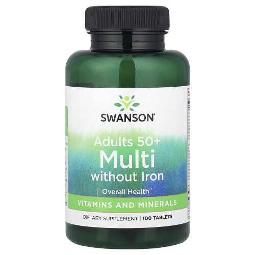 Swanson, Multi Adults 50+, 100 Tabletek