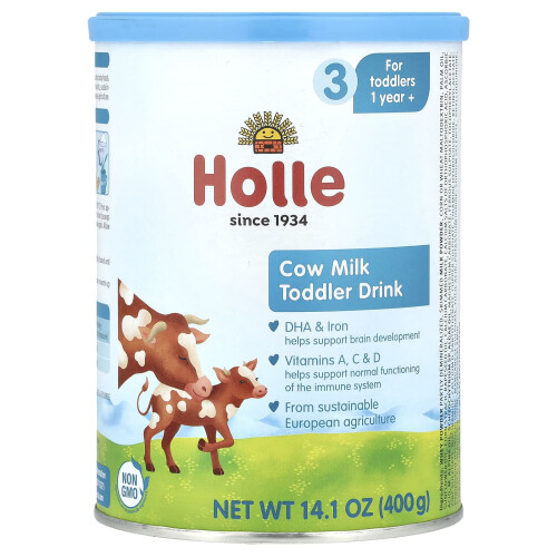 Holle, Γάλα Βοσκότο, 1 Έτος+, 14.1 oz (400 γρ)