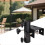 Support de parasol robuste Rollbacks & More, fixation pour banc, chaise, bureau, jardin ou cour. 4