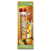 Zipfizz, Mieszanka napoju energetycznego, Puszka pomarańczowa, 20 Tub, 0,39 oz (11 g) Każda