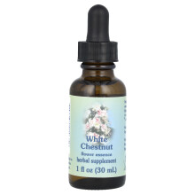 Flower Essence Services, Witte Kastanje, Bloem Essentie, 1 fl oz (30 ml)