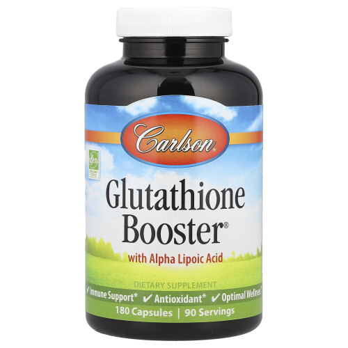 Carlson, Glutathionebuffer, 180 Kapsules