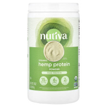 Nutiva, Szerves Kenderfehérje Por, 1 lb (454 g)