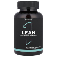 Rule One Proteins, Rule One Proteiner, Lean, Obefattning utan Stimulans, 60 kapslar