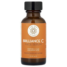 Pure Body Naturals, Brilliance C Serum Twarzy, 1 fl oz (30 ml)