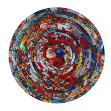 Puzzle rotante in plastica 3D per decompressione, gioco per festival e anniversario