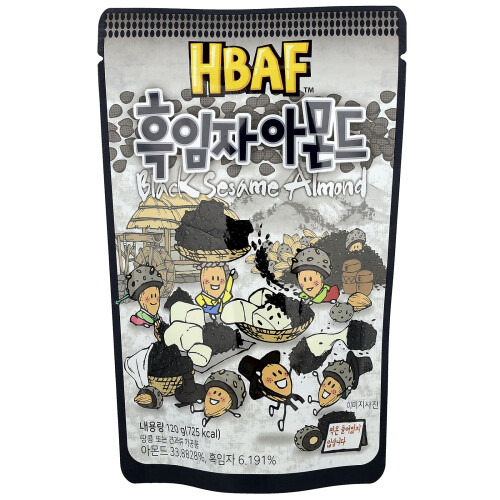 HBAF, Semi di Sesamo Nero, 120 g