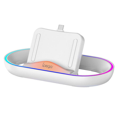 Βάση φόρτισης PS5Portal με φώτα RGB και αντιολισθητική βάση 1