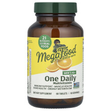 MegaFood, Multivitamin dla mężczyzn 40+, 60 tabletek
