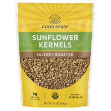 Good Sense, Zonnebloemkernen, Zout, Gebakken, 16 oz (454 g)
