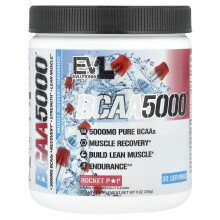 EVLution Nutrition, BCAA5000, Rocket Pop, 9 oz (255 g)