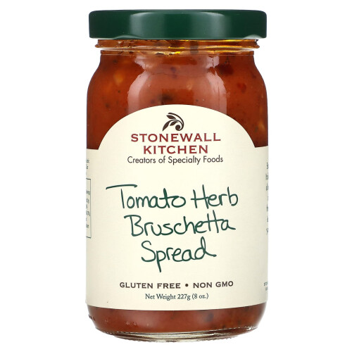 Stonewall Kitchen, Τυρί Τόμας Ερβής Μπρουσκέτα Spread, 8 oz (227 g)