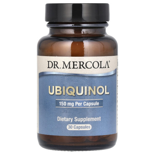 Dr. Mercola, Ubiquinol, 150 mg, 30 Kapiúľ