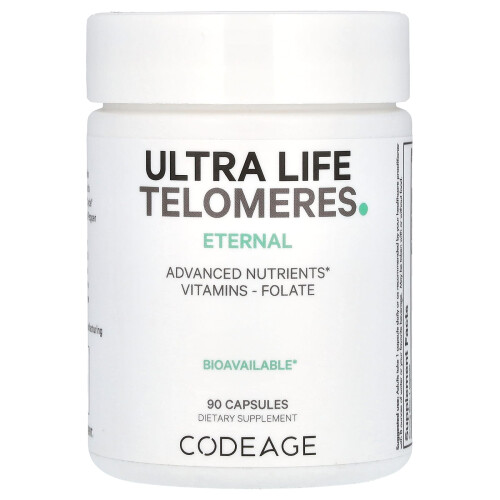 Codeage, Ultra Life Telomery, 90 Kapslí