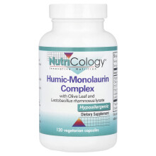 Nutricology, NutraChamps, Humus-Monolaurin-Komplex, 120 vegetarische Kapseln
